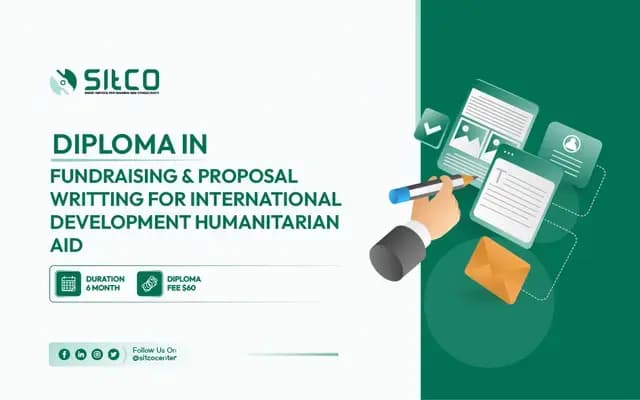 Diploma in Fundraising and Proposal Writing for International Development and Humanitarian Aid